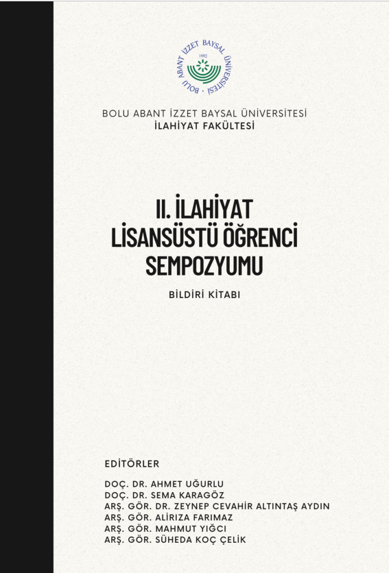 II. Sempozyum Bildiri Kitabı kapağı